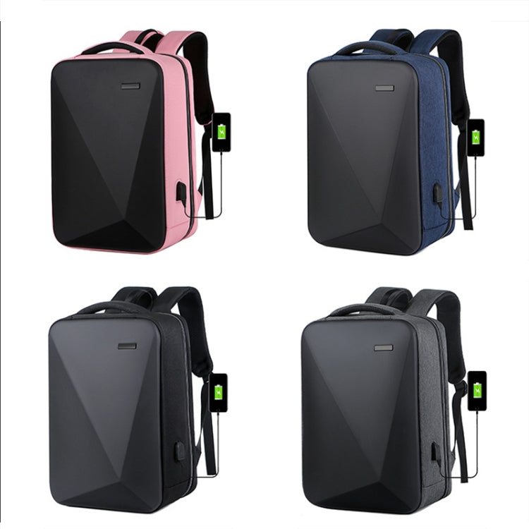 Laptop Backpack | 16 Inch, Password Lock, USB Port | Black