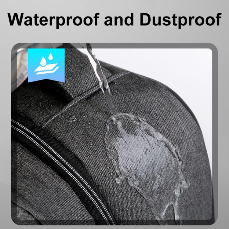 Laptop Backpack | 16 Inch, Password Lock, USB Port | Black