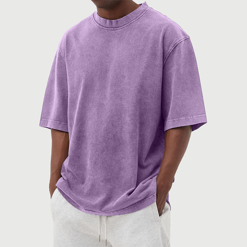 Men's Oversized T-Shirt | Vintage Washed Cotton