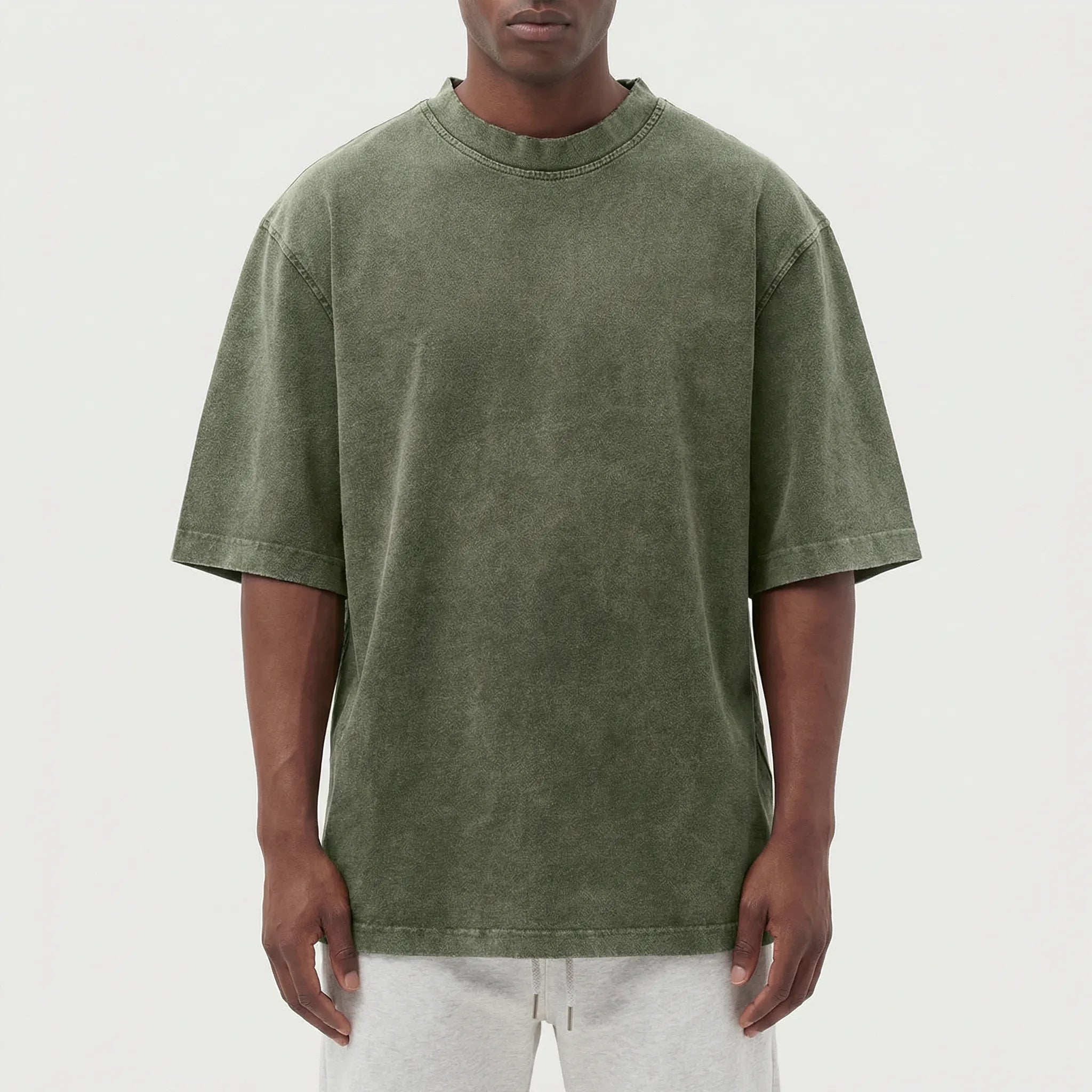 Men's Oversized T-Shirt | Vintage Washed Cotton