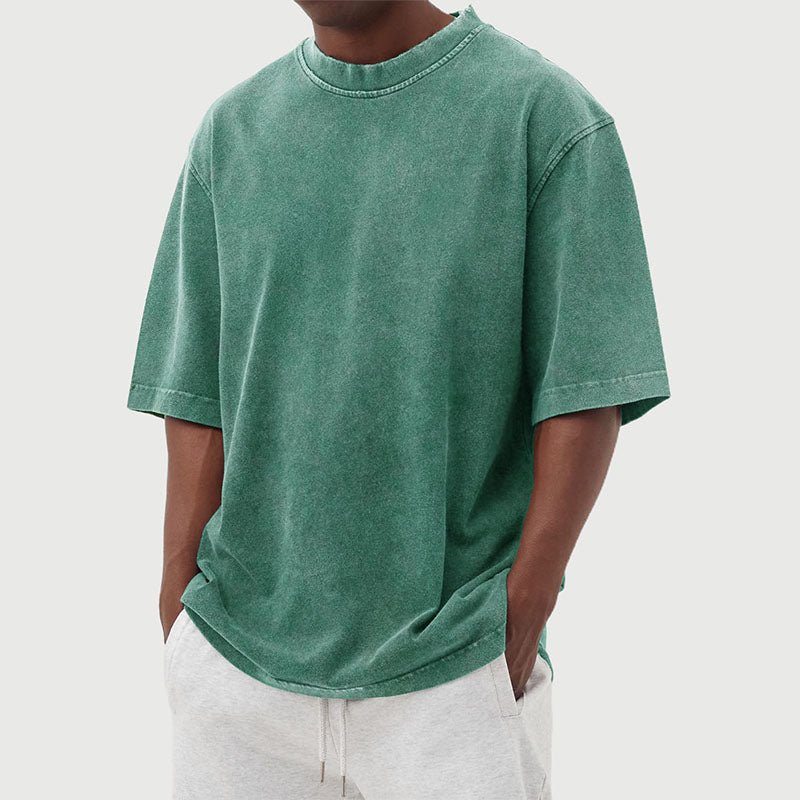 Men's Oversized T-Shirt | Vintage Washed Cotton