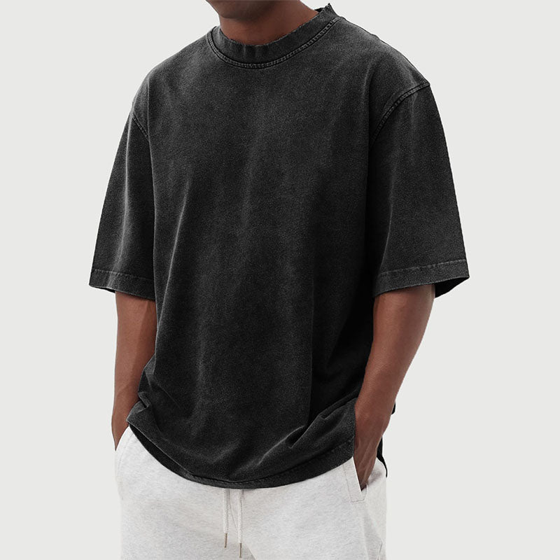 Men's Oversized T-Shirt | Vintage Washed Cotton