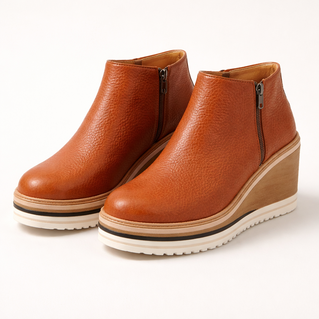 Platform Wedge Ankle Boots for Women | All-Day Comfort, Support