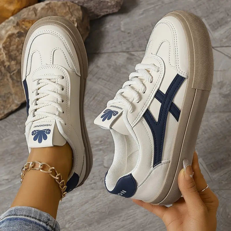 Women orthopedic sneakers wide fit with cushioned sole and breathable upper