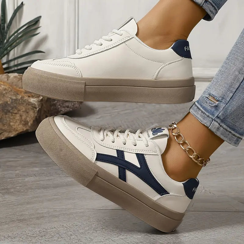 Women orthopedic sneakers wide fit with cushioned sole and breathable upper
