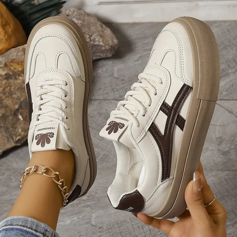 Women orthopedic sneakers wide fit with cushioned sole and breathable upper