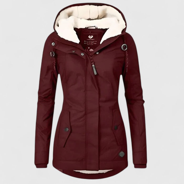Women's Waterproof Winter Jacket | Hooded, Water-Repellent Coat
