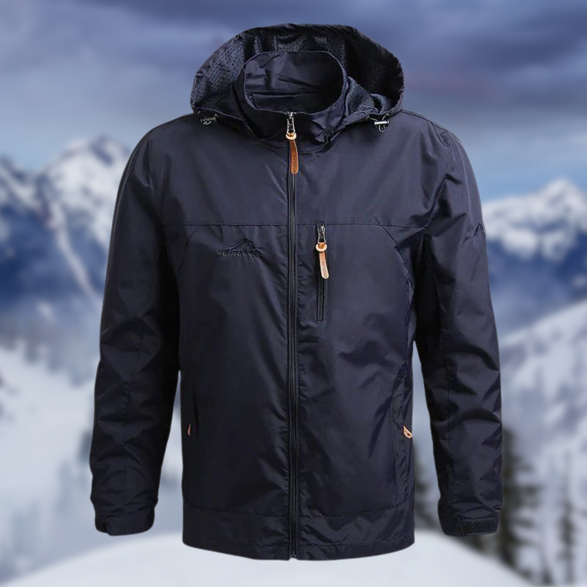 Men's Rain Jacket | Waterproof Windproof Regular Fit