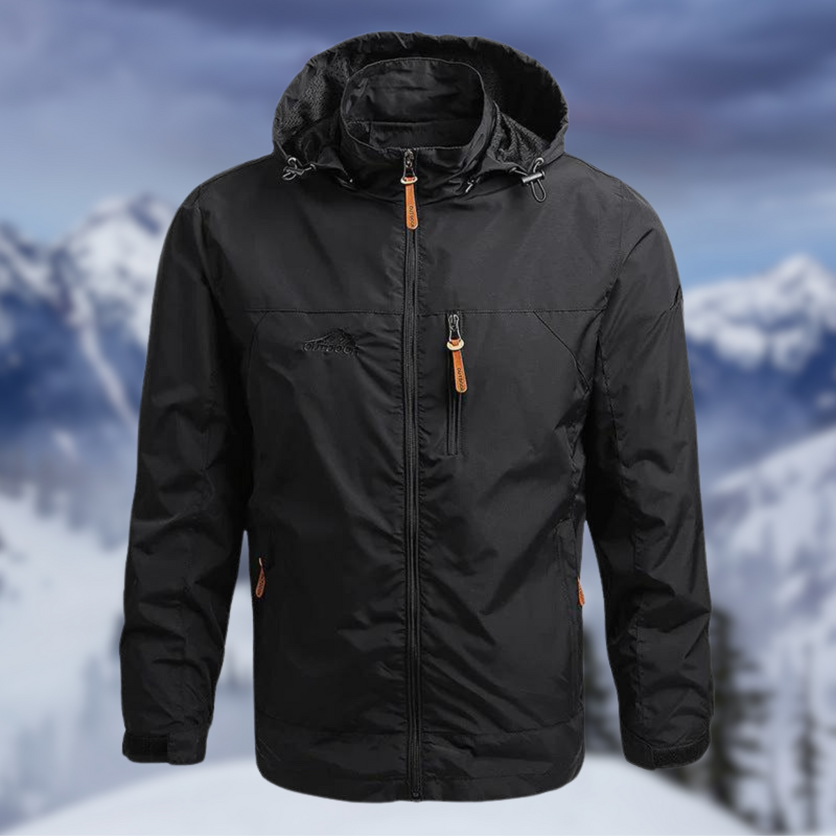 Men's Rain Jacket | Waterproof Windproof Regular Fit
