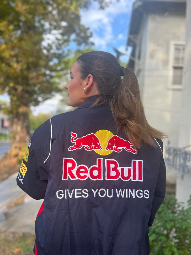 Women's Oversized Racing Jacket | Streetwear, Navy Blue