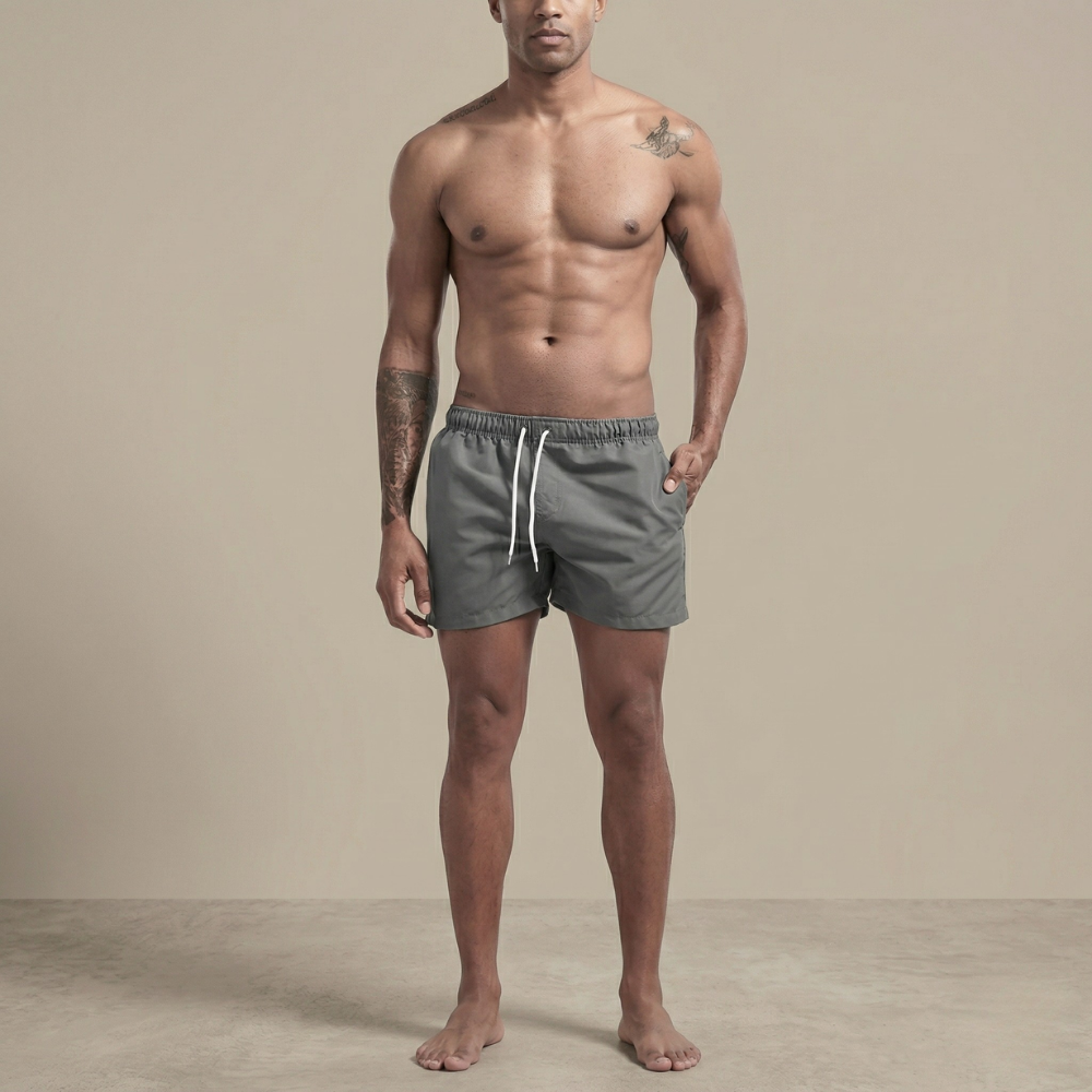 Premium Men's Quick Dry Swim Shorts | Basic, Comfortable, Fast-Drying