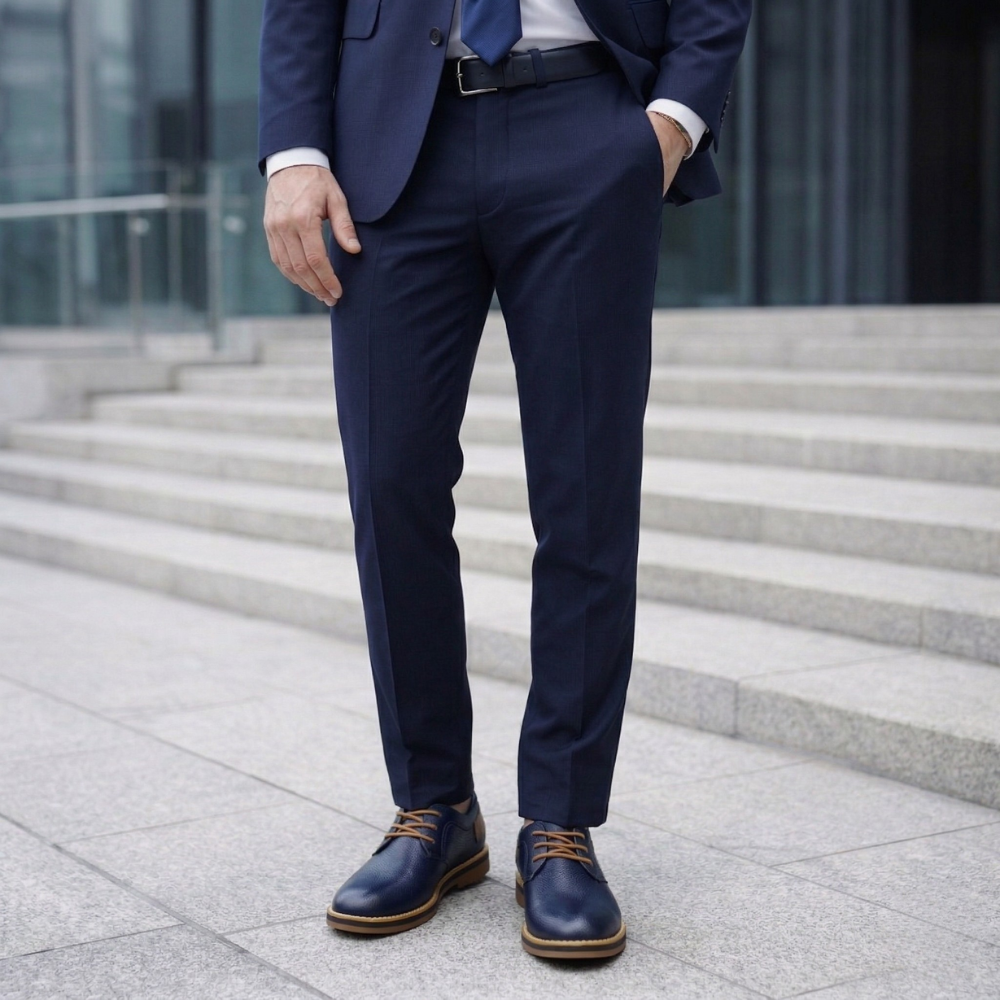 Premium Men's Leather Oxford Shoes | Classic, Durable