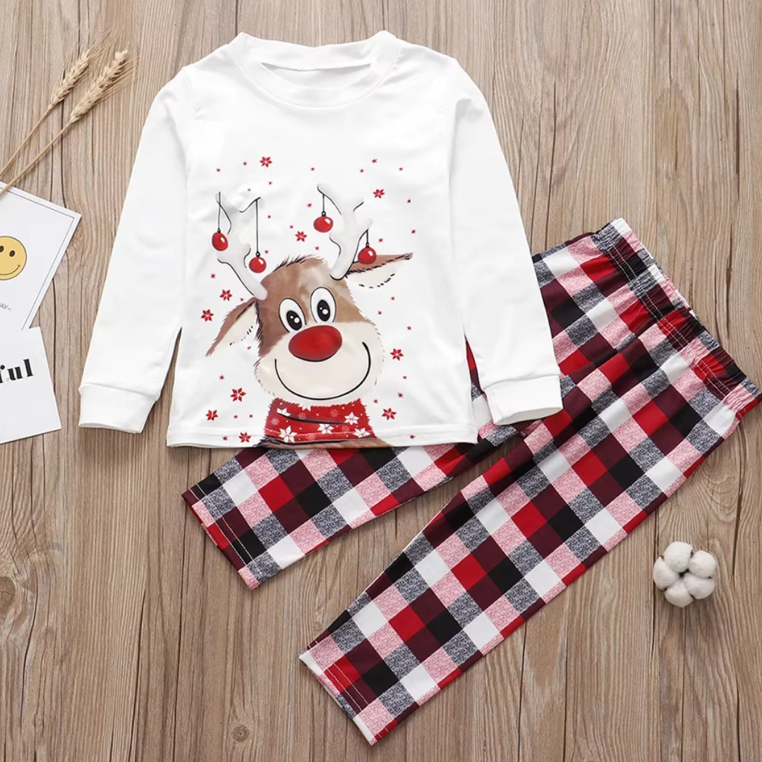 Christmas Pyjamas | Family Matching Cotton Sets, Festive Print Sleepwear
