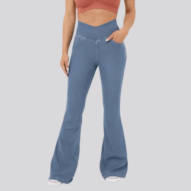 Yoga Leggings | Women, High Waisted, Flare Fit | Sculpting Stretch