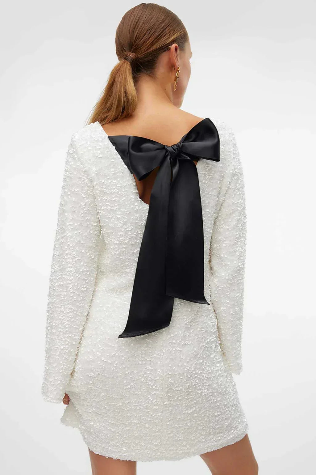 Christmas Party Dress | Women's Sequin Mini Dress, Glitter, Festive Style
