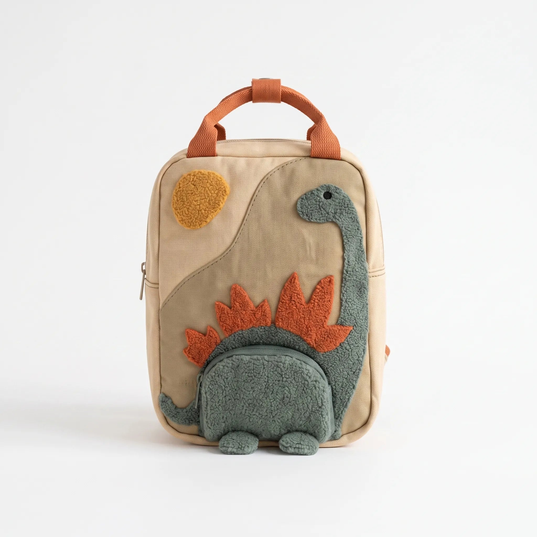 School Backpack | Kids Dinosaur Design, 3D Textured