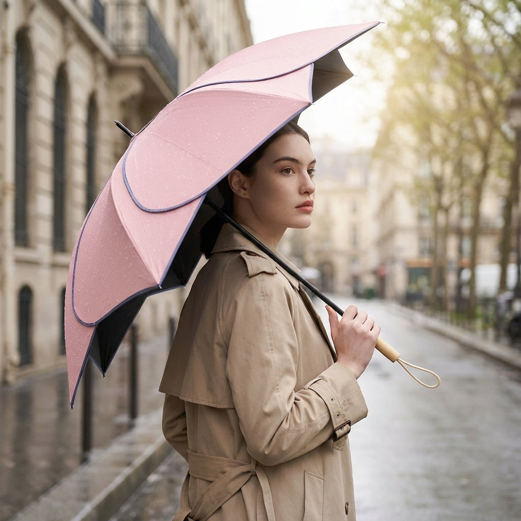 Women's Umbrella | Floral Design, UV Protection