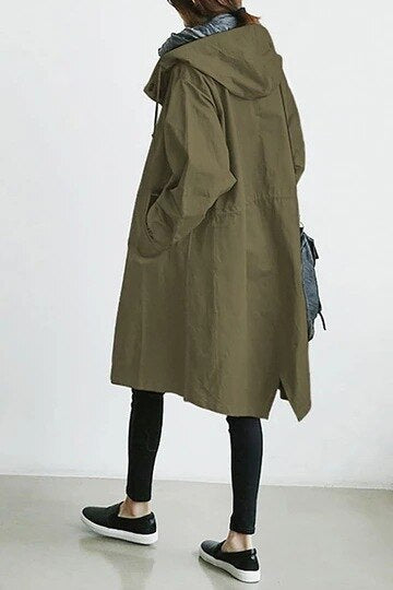 Women's Trench Coat | Long, Lightweight Seasons | 7 Colors