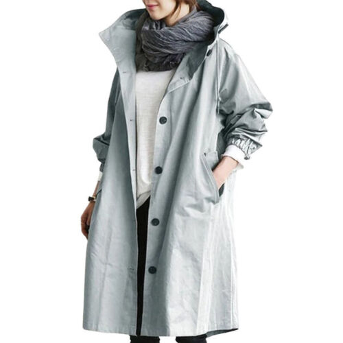 Women's Trench Coat | Long, Lightweight Seasons | 7 Colors