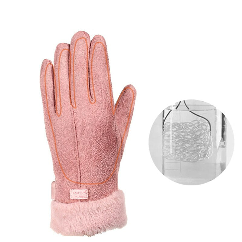 Heated Gloves | Women's Winter Wear, 3 Heat Settings | Touchscreen Compatible