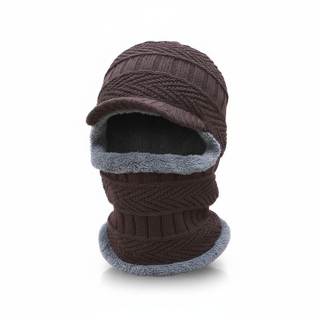 Winter face mask beanie hat unisex warm skull cap with full face coverage