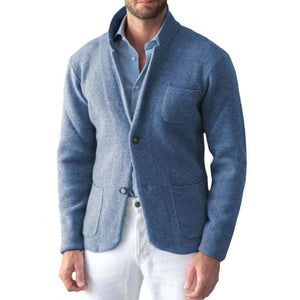 Men's Cardigan | Modern Knit, Casual | Blue, Navy, Grey