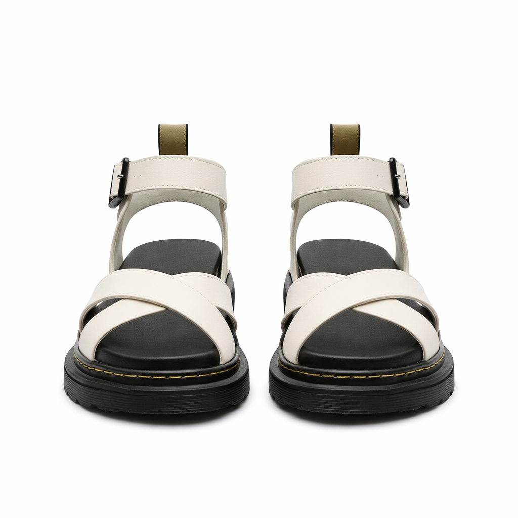Women's platform sandals | Adjustable ankle strap, comfortable sole