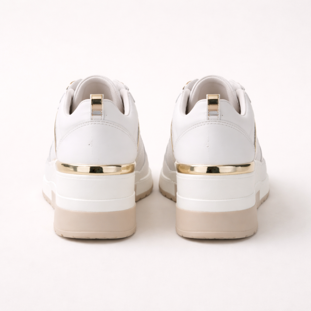 Women's Wedge Sneakers | Comfortable, Stylish | Perforated
