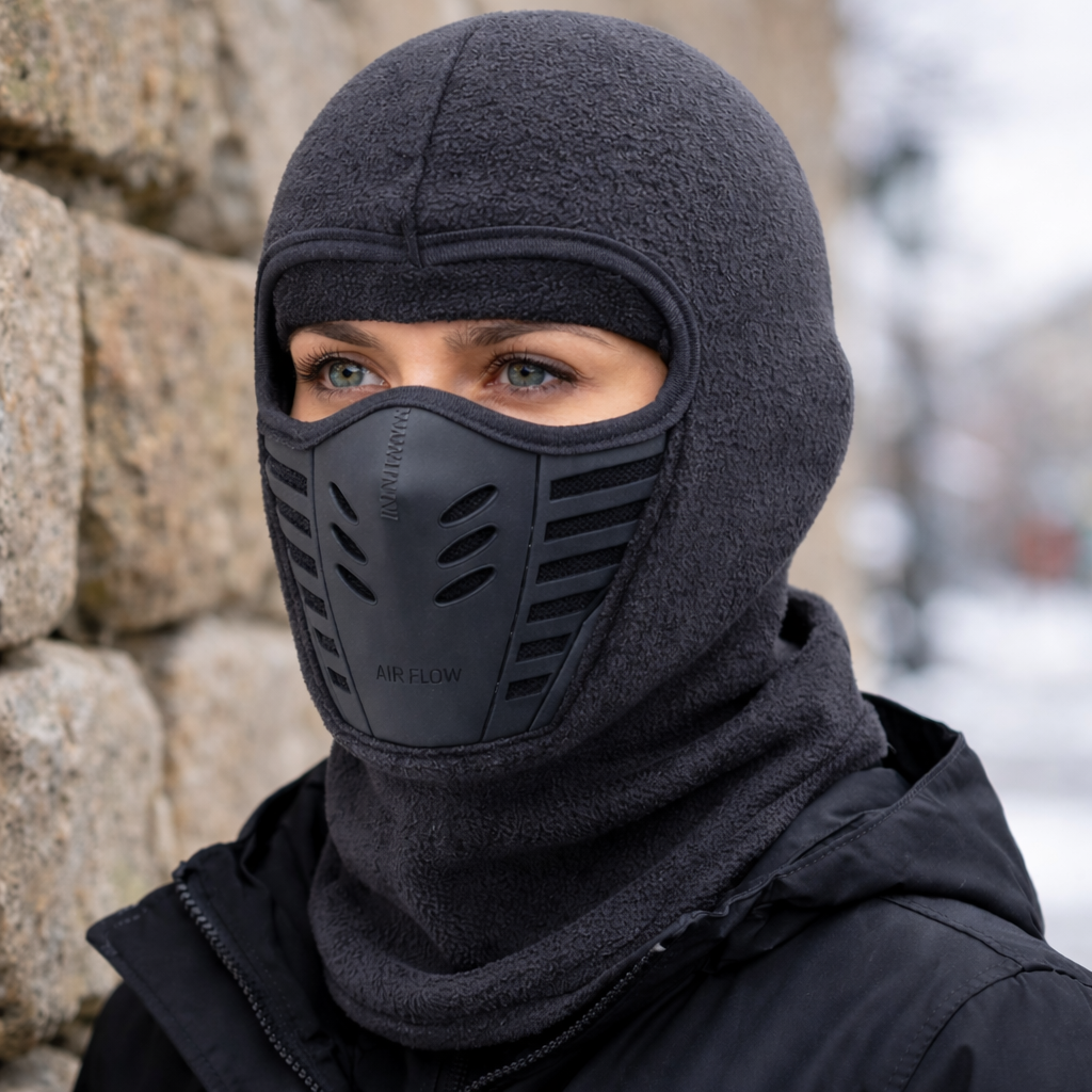 Windproof Balaclava | Thermal, Winter | Face Cover, Cold Weather Protection