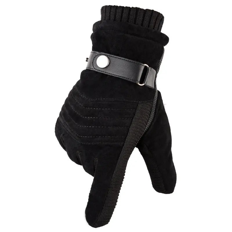 Men's Winter Gloves | Fur Lined, Thermal Insulation | Touchscreen Compatible