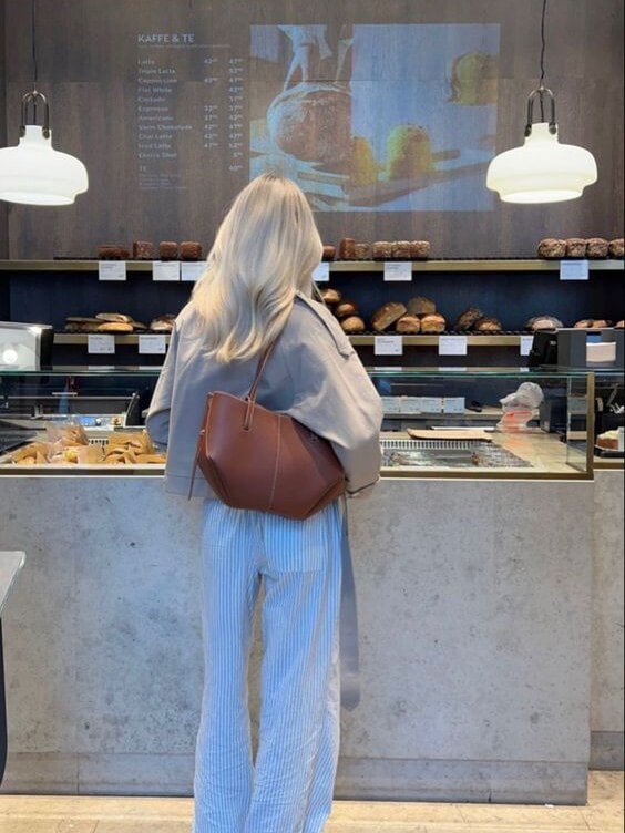 Women's Tote Bag | Vintage Leather Shoulder Bag, Spacious