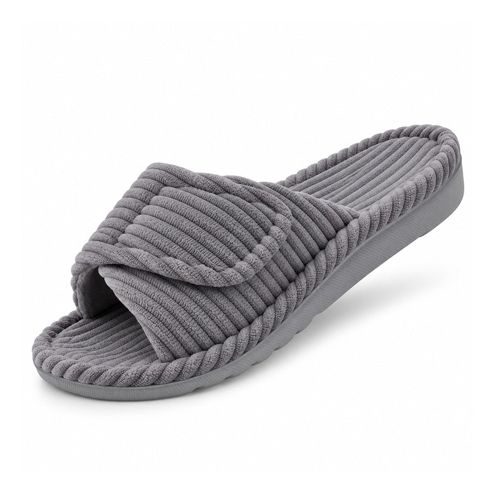 Orthopaedic Slippers | Womens Arch Support, Comfort | Corduroy, Velvet Lined