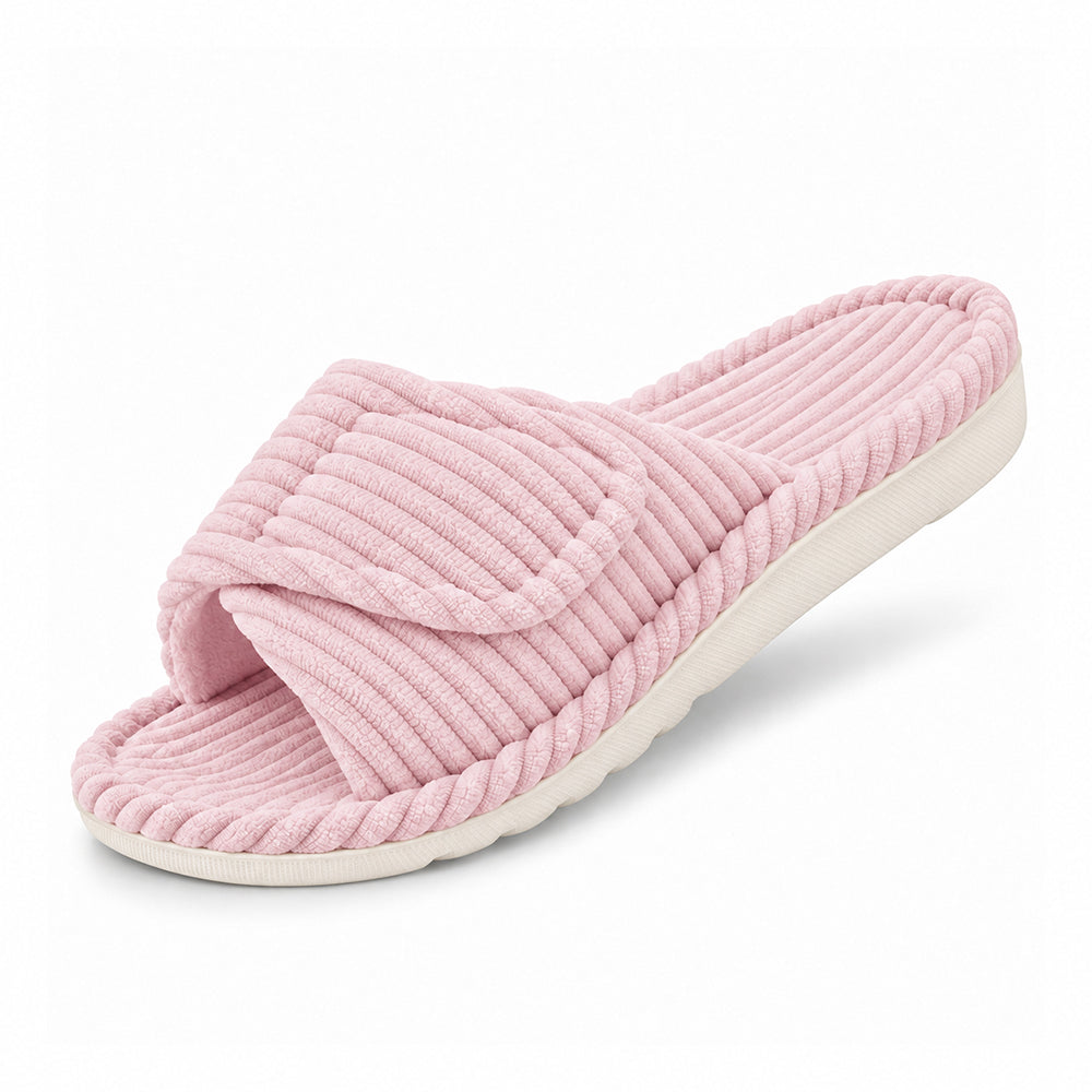 Orthopaedic Slippers | Womens Arch Support, Comfort | Corduroy, Velvet Lined