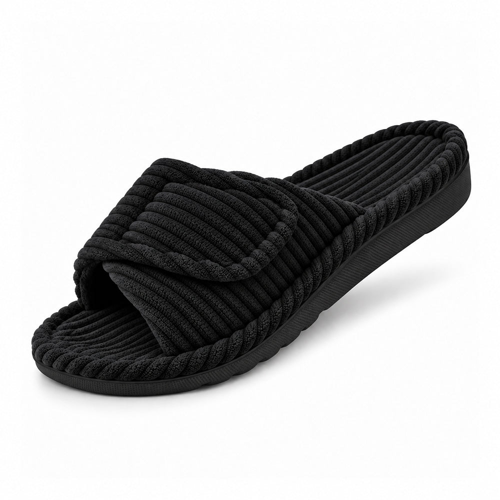 Orthopaedic Slippers | Womens Arch Support, Comfort | Corduroy, Velvet Lined