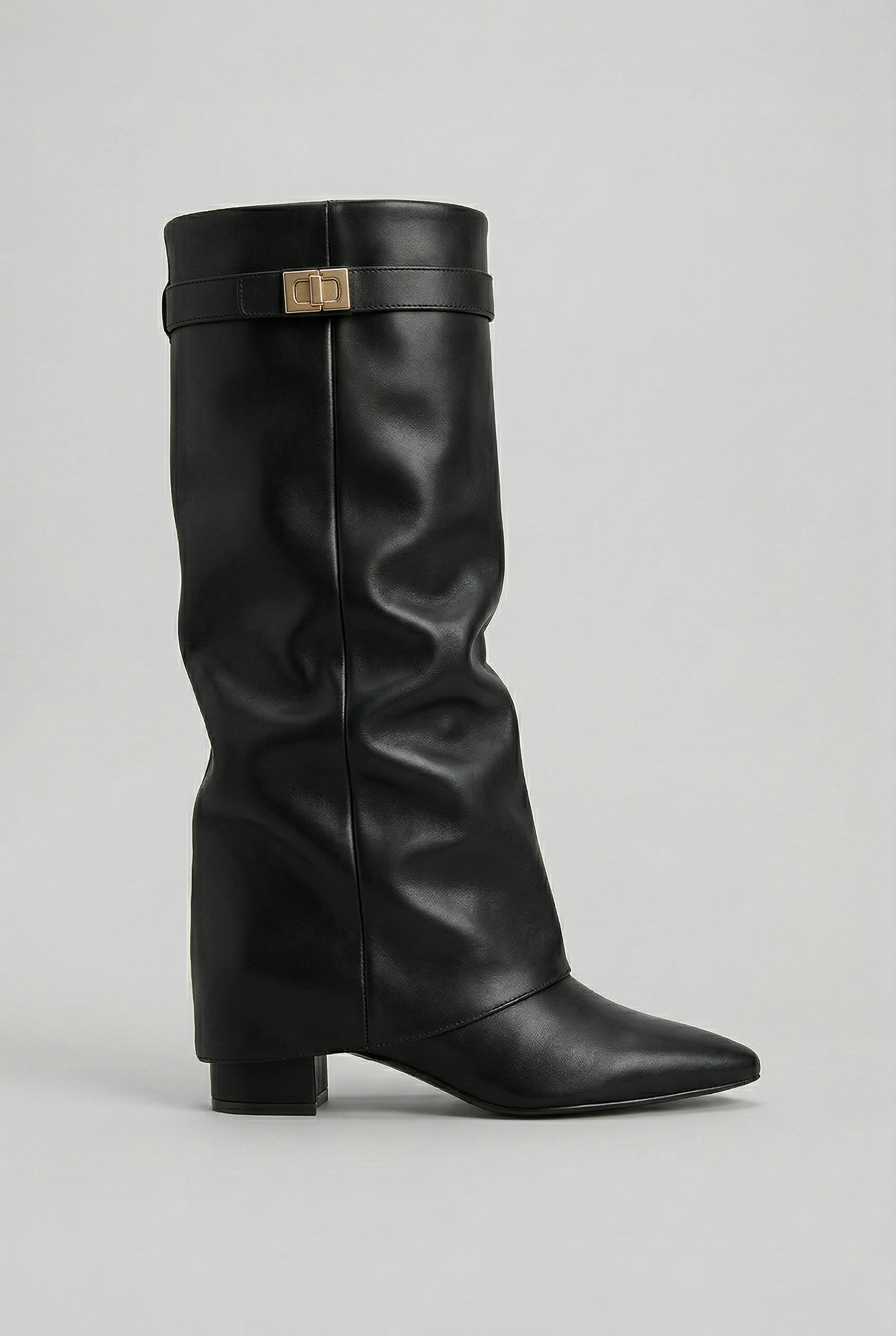 Women's Boots | Block Heel, Zip Closure | Suede and Leather