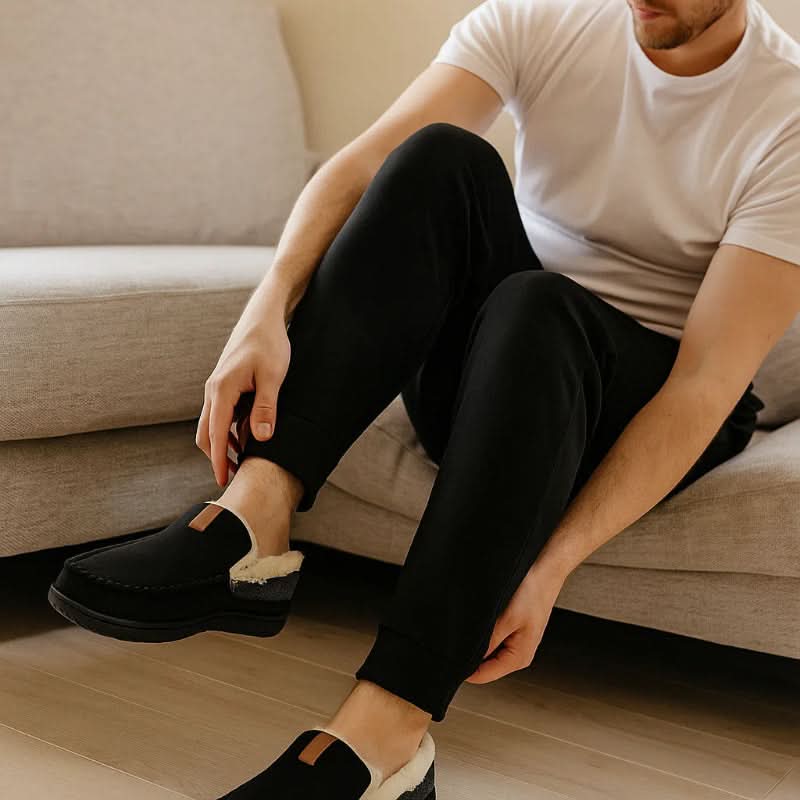 Men Wool Loafers