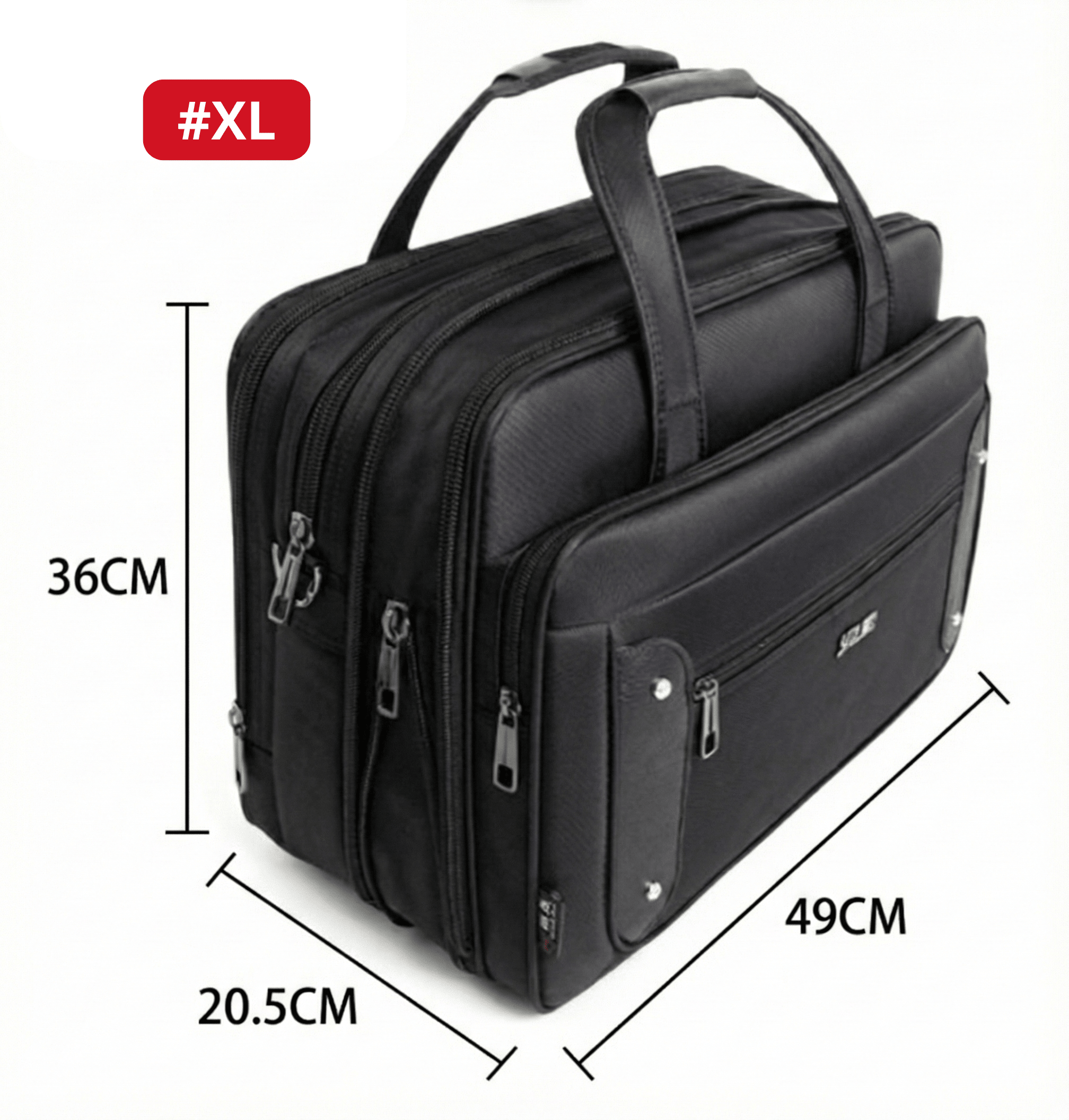 Men's Canvas Laptop Bag | Work Tote with Padded Compartment