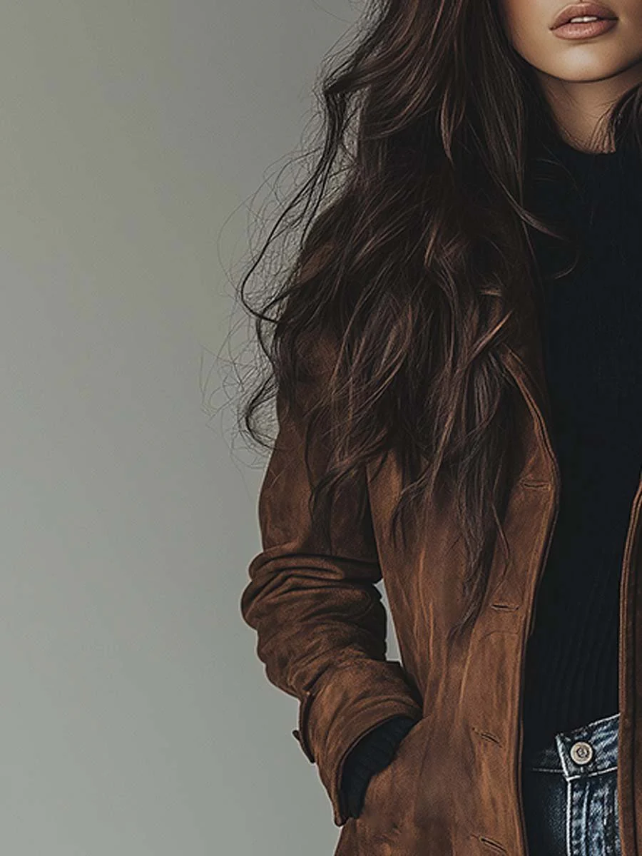 Women Trench Coat Vintage
