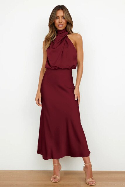 Evening Gown | Women's Off-Shoulder Maxi | Elegant Design