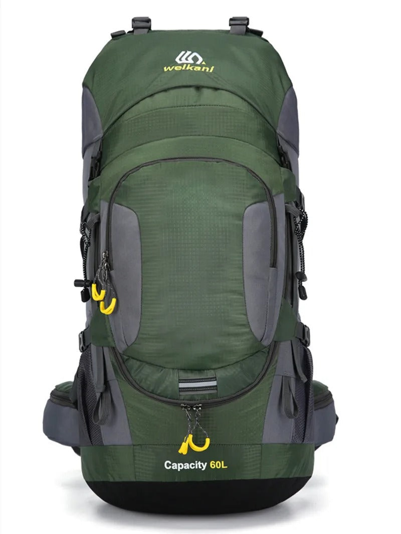 60L Travel Backpack | Waterproof, spacious | For hiking and outdoor activities