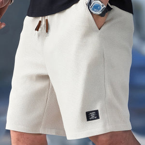 Men's Slim Fit Shorts | Adjustable Waistband, Breathable