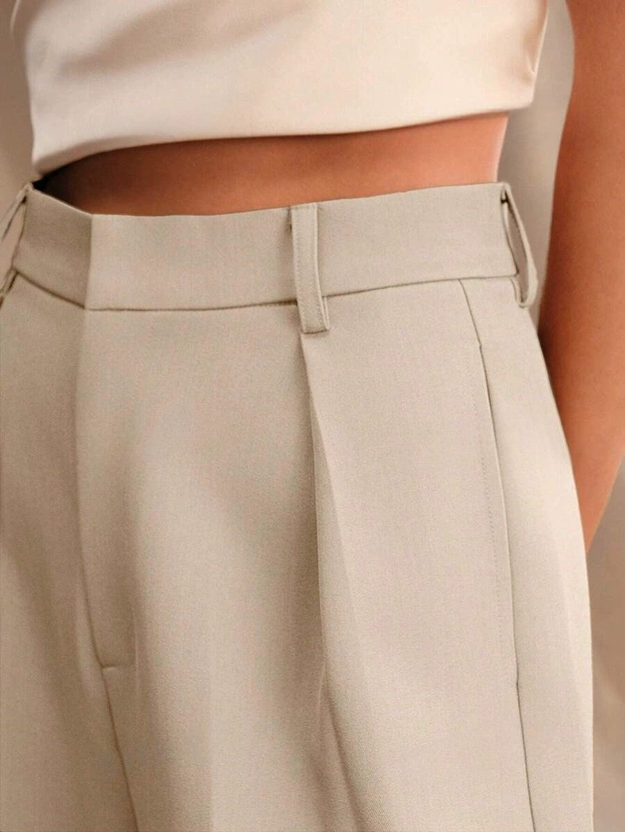 Women's Pants | High Waist Wide Leg | Tailored
