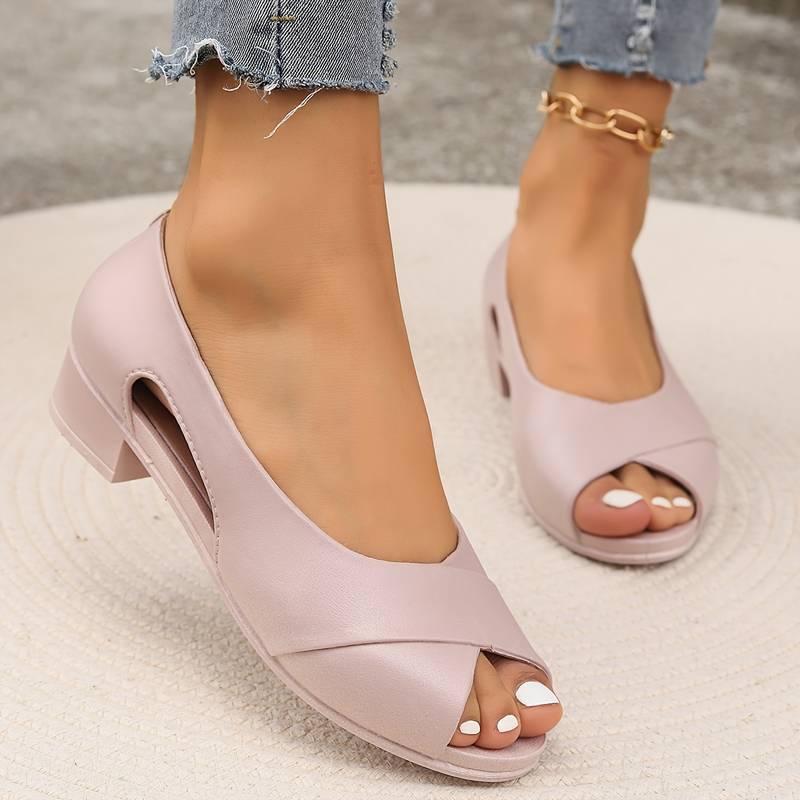 Lune London Elegant Orthopedic Heeled Sandals