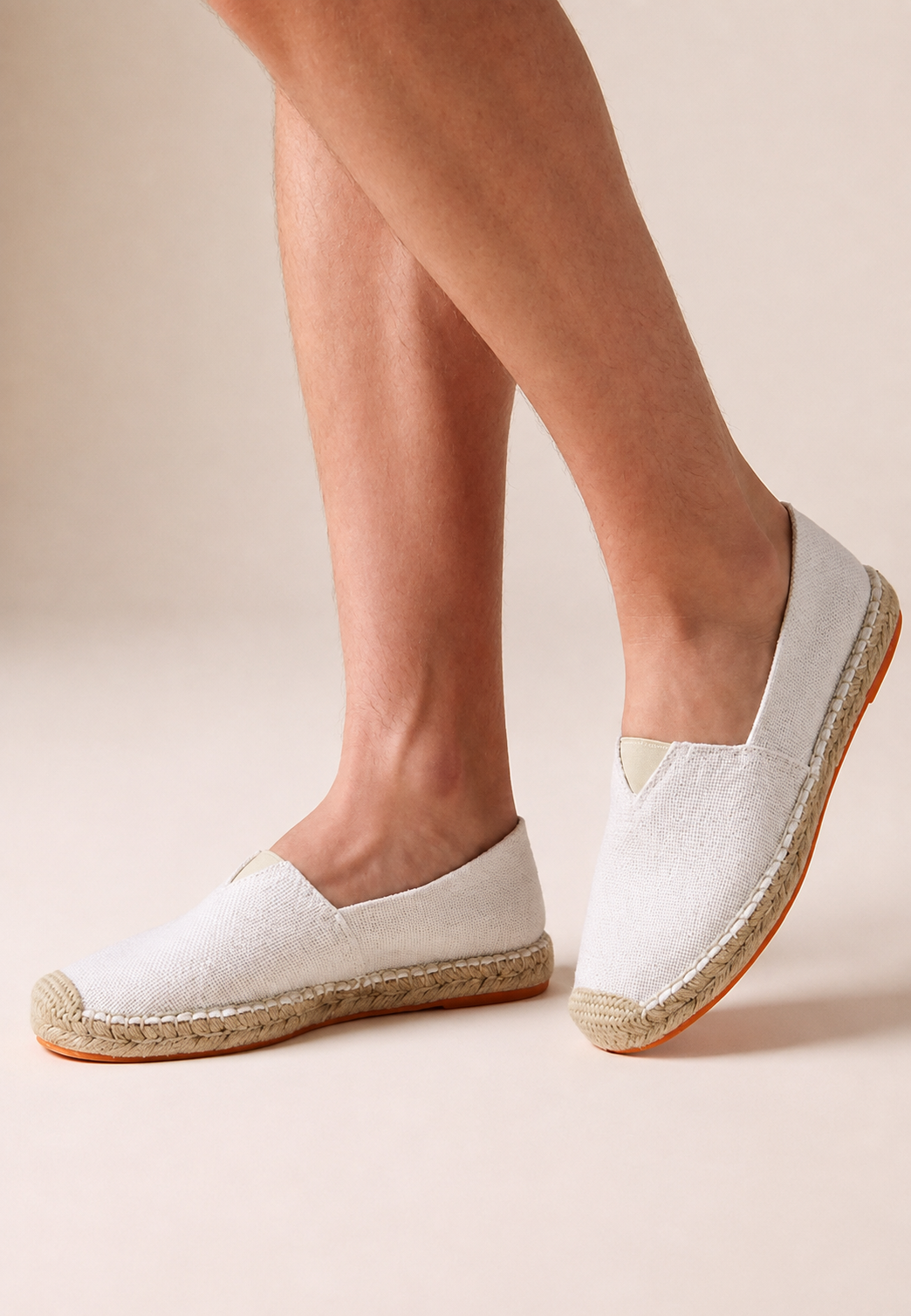 Men's Slip-On Shoes | Closed Toe, Braided Sole | Jute