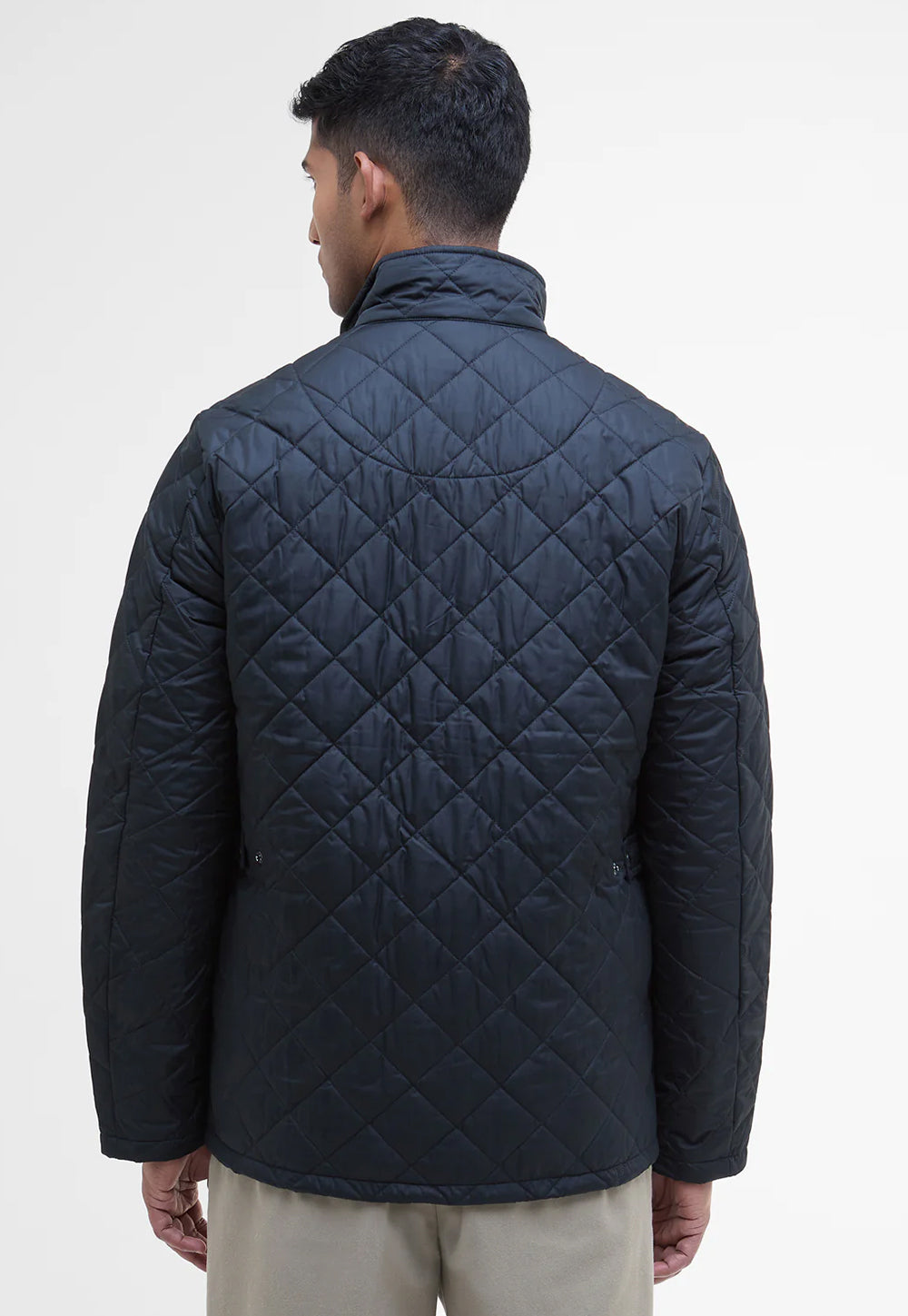 Men's Quilted Jacket | Navy Blue, Fitted