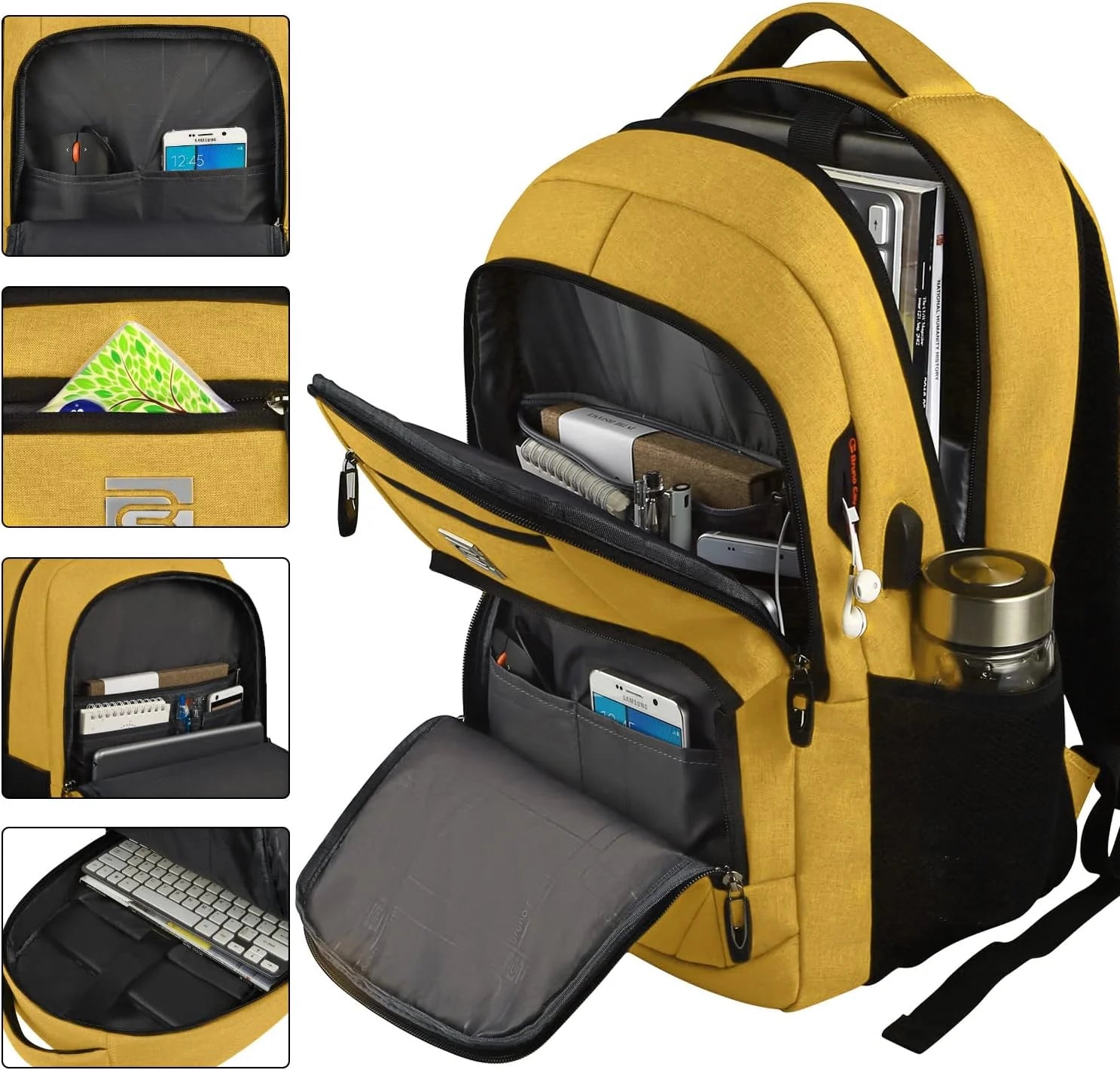 Anti-Theft Laptop Backpack | Slim Design with USB Port