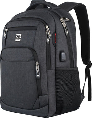 Anti-Theft Laptop Backpack | Slim Design with USB Port