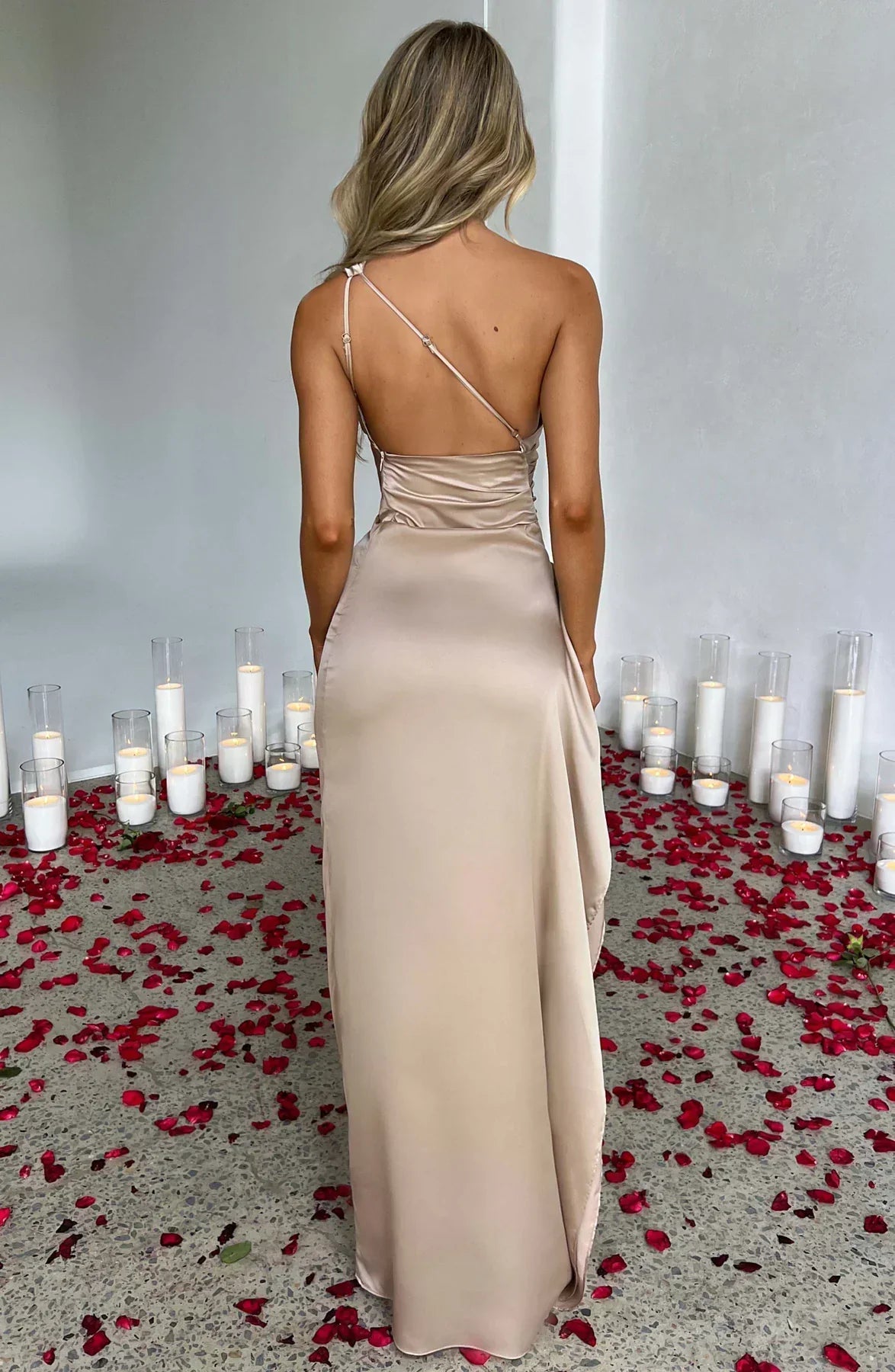 Evening Gown | Women's Elegant Satin | Formal Design