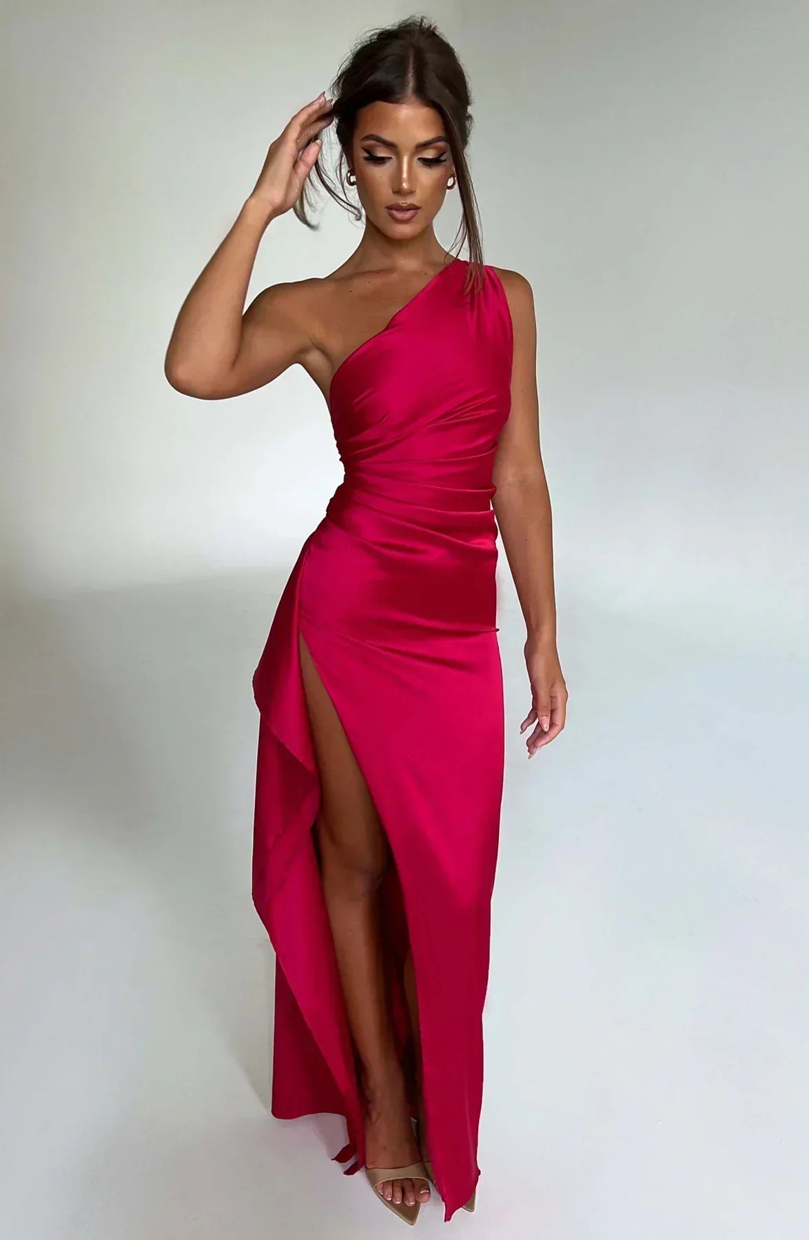 Evening Gown | Women's Elegant Satin | Formal Design