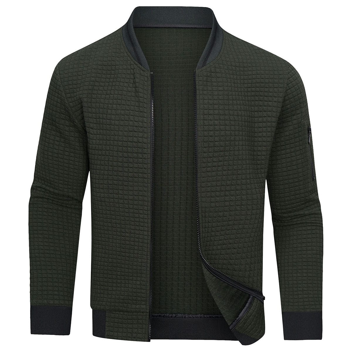 Men's Zip-Up Sweater - Warm - Comfortable - Winter